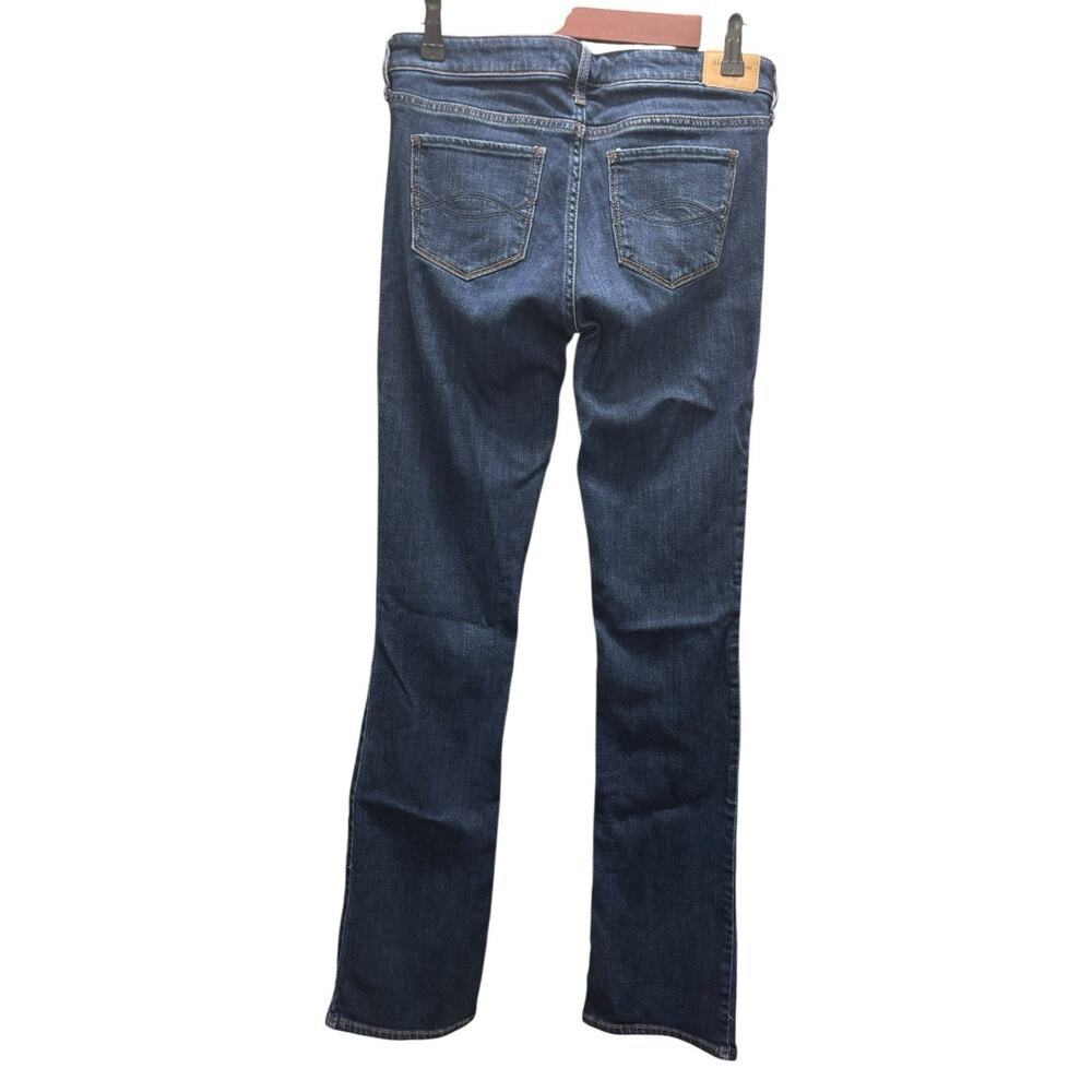 Abercrombie & Fitch Bootcut Jeans Women’s Size 4L Long W27 L35 Dark Wash - Picture 2 of 6